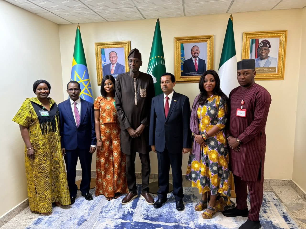 NIPSS DG Visits Ethiopian Ambassador to Finalise SEC 48 Study Tour Plans