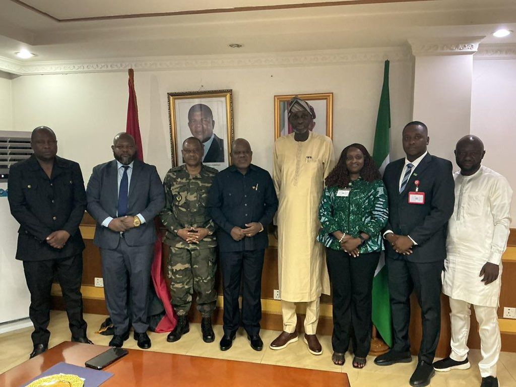 NIPSS DG VISITS ANGOLAN EMBASSY TO STRENGTHEN COLLABORATION 