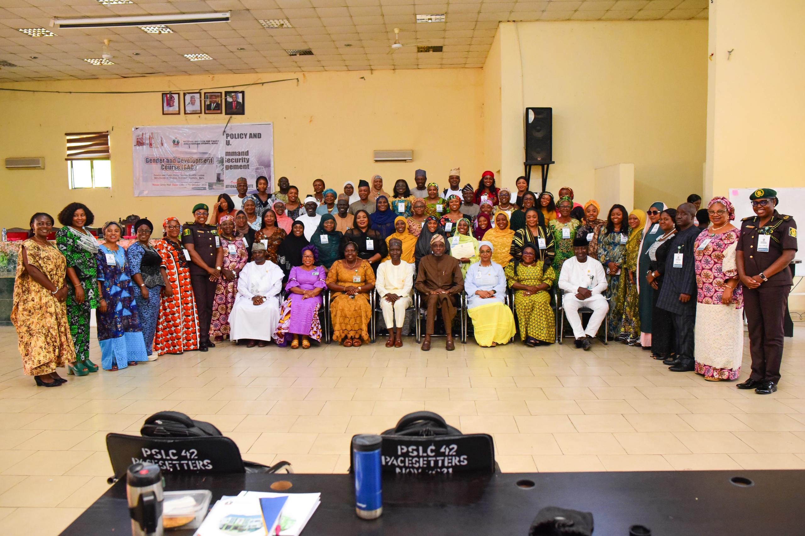 GaPPS Centre Concludes Transformative Gender and Development Course (1) at NIPSS
