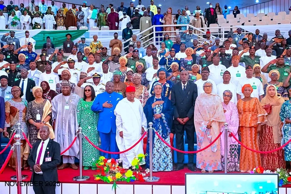 VISIT OF THE FIRST LADY (Sen. Oluremi Tinubu, CON) TO NIPSS 